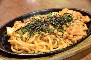 キムチ焼きうどん